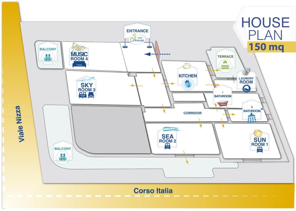 Casa Derosa In Sorrento Centro Lejlighed Eksteriør billede